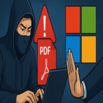 Advertencia para Windows: ciberatacantes chinos ocultan malware en archivos PDF fraudulentos, mientras Microsoft elude su responsabilidad.