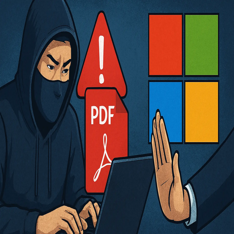 Advertencia para Windows: ciberatacantes chinos ocultan malware en archivos PDF fraudulentos, mientras Microsoft elude su responsabilidad.