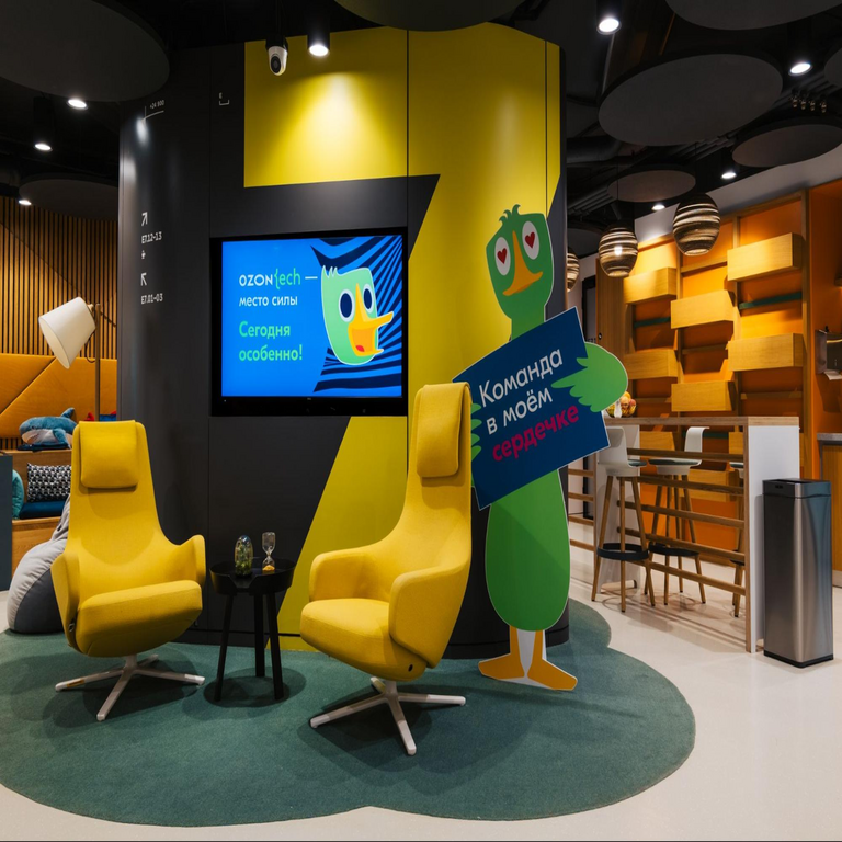 Adelante, les mostraré: recorrido por la nueva oficina de Ozon Tech desde la perspectiva del equipo.