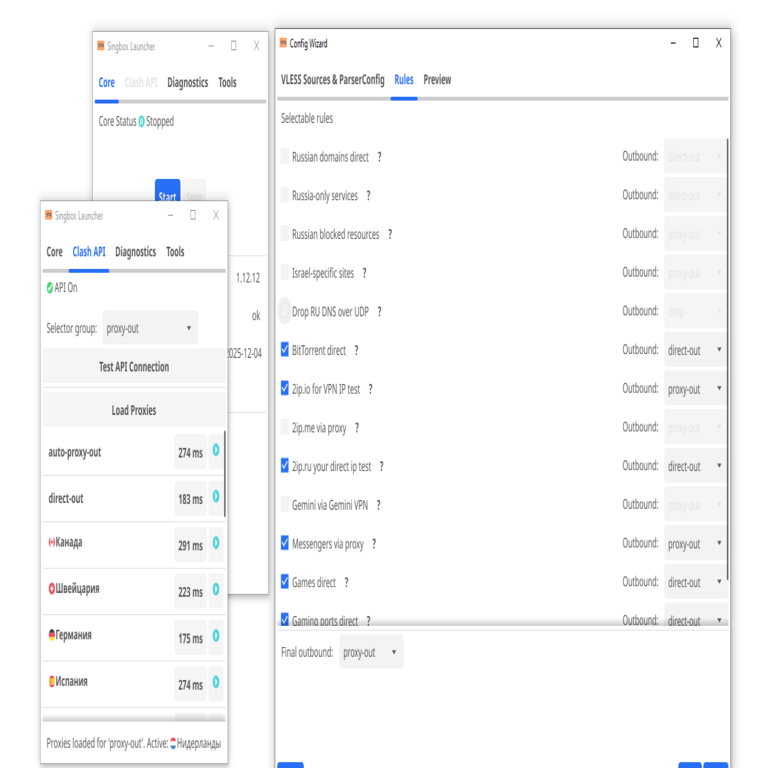 Cliente VLESS para sistemas Windows
