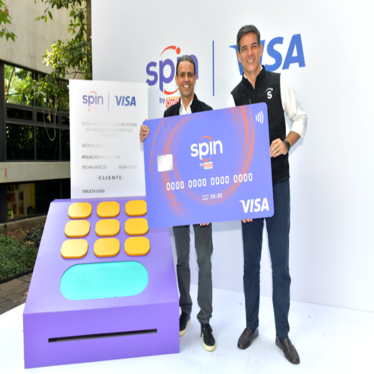 Spin by OXXO y Visa fortalecen su colaboración para impulsar la inclusión financiera en México.