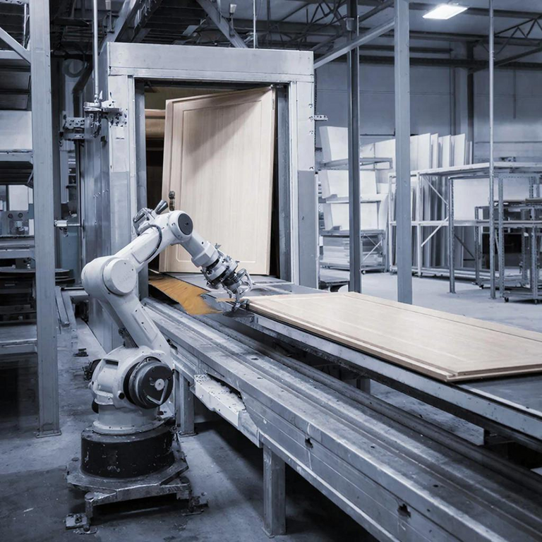 De los planos a la realidad: cómo la visión por máquina 3D en una cámara ToF capacitó a un robot para manipular puertas desde un palé