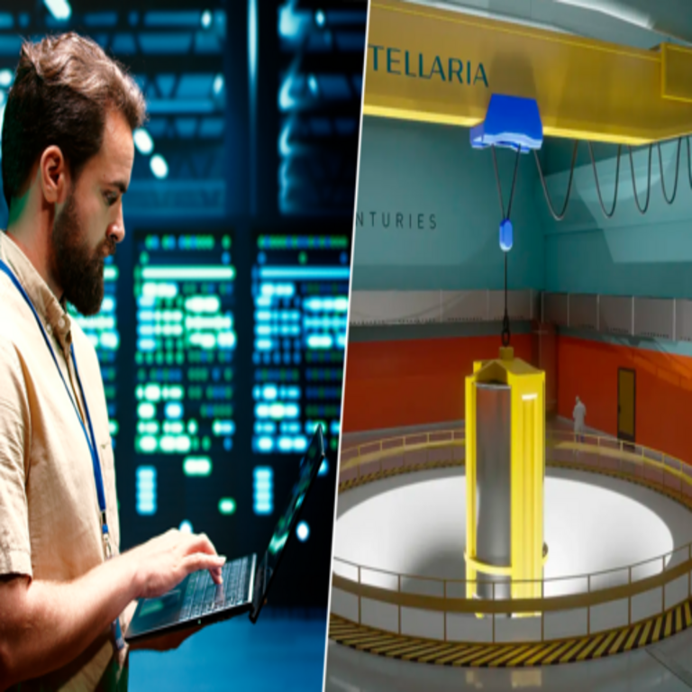 Hemos desarrollado el primer reactor nuclear de neutrones rápidos a escala global, que se empleará en los centros de datos de inteligencia artificial. Hemos desarrollado el primer reactor nuclear de neutrones rápidos a escala global, que se empleará en los centros de datos de inteligencia artificial.