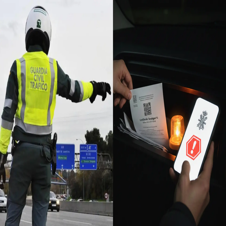 Atención desde el 1 de enero de 2026: el certificado que debes conservar en la guantera para demostrar la homologación de tu baliza V16 y evitar sanciones.