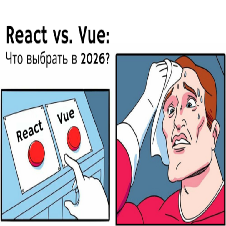 React frente a Vue: ¿Cuál optar en 2026?