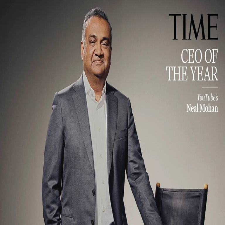 Neal Mohan, director ejecutivo de YouTube, ha sido designado como el CEO del año 2025 por la revista TIME. Neal Mohan, director ejecutivo de YouTube, ha sido designado como el CEO del año 2025 por la revista TIME.