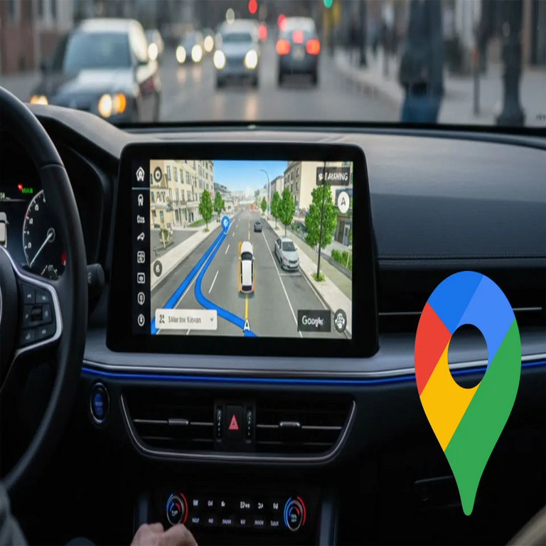 Google Maps registra automáticamente la ubicación de estacionamiento del vehículo sin requerir intervención del usuario. Google Maps registra automáticamente la ubicación de estacionamiento del vehículo sin requerir intervención del usuario.