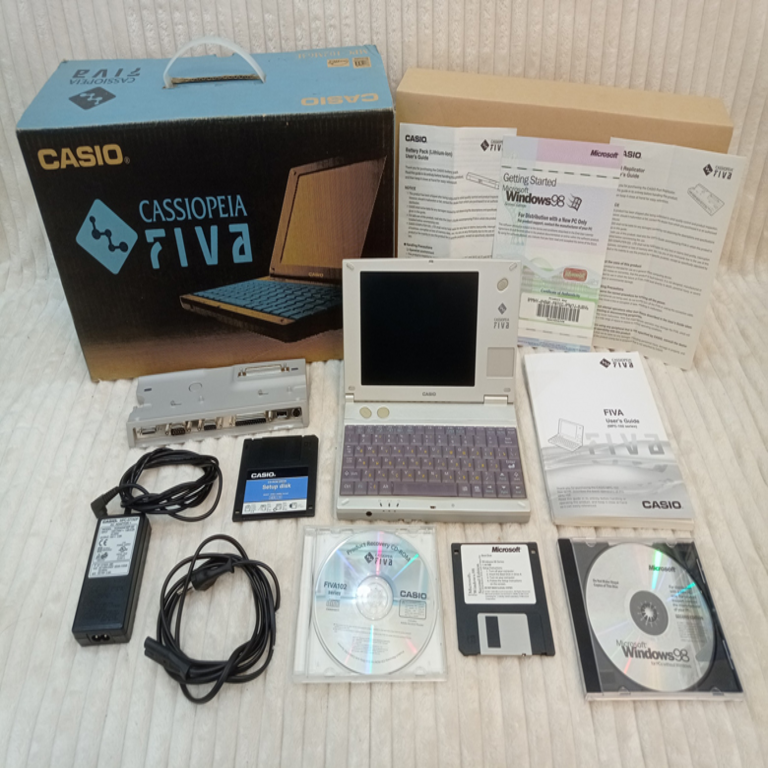 Moscú – CASIOpea. Recordamos el portátil vintage único Cassiopeia FIVA MPC-102.