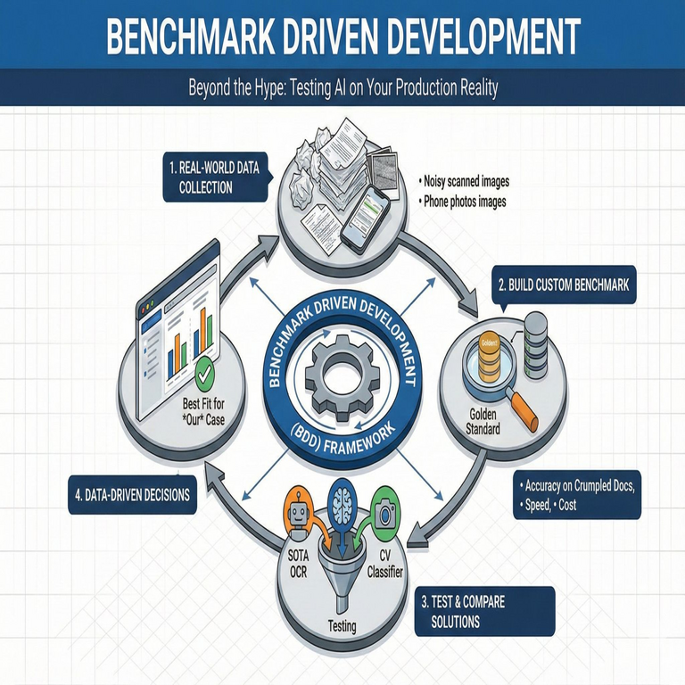 Desarrollo impulsado por benchmarks: por qué dejamos de confiar en los benchmarks ajenos