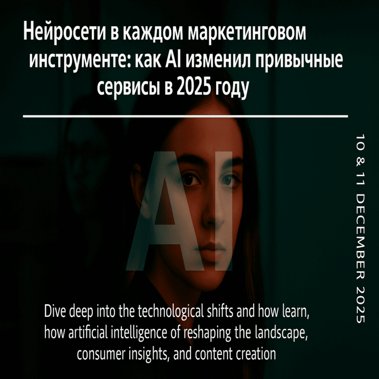 Redes neuronales en cada herramienta de marketing: cómo la IA ha transformado los servicios convencionales en 2025 Redes neuronales en cada herramienta de marketing: cómo la IA ha transformado los servicios convencionales en 2025