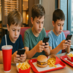 Las repercusiones que experimentan los niños al utilizar teléfonos móviles desde edades tempranas.