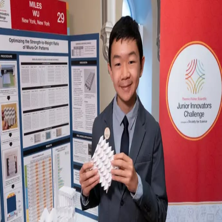 Un joven, una técnica de plegado japonés y un galardón: el relato detrás del origami que contradice las leyes de la física Un joven, una técnica de plegado japonés y un galardón: el relato detrás del origami que contradice las leyes de la física