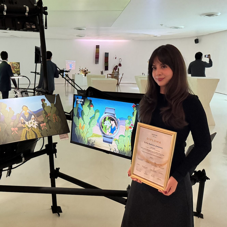 Sofía Galicia integró la tradición con la inteligencia artificial como un valor estratégico en el talento creativo.