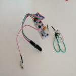 Programador construido a partir de un fragmento de la placa Nucleo Programador construido a partir de un fragmento de la placa Nucleo