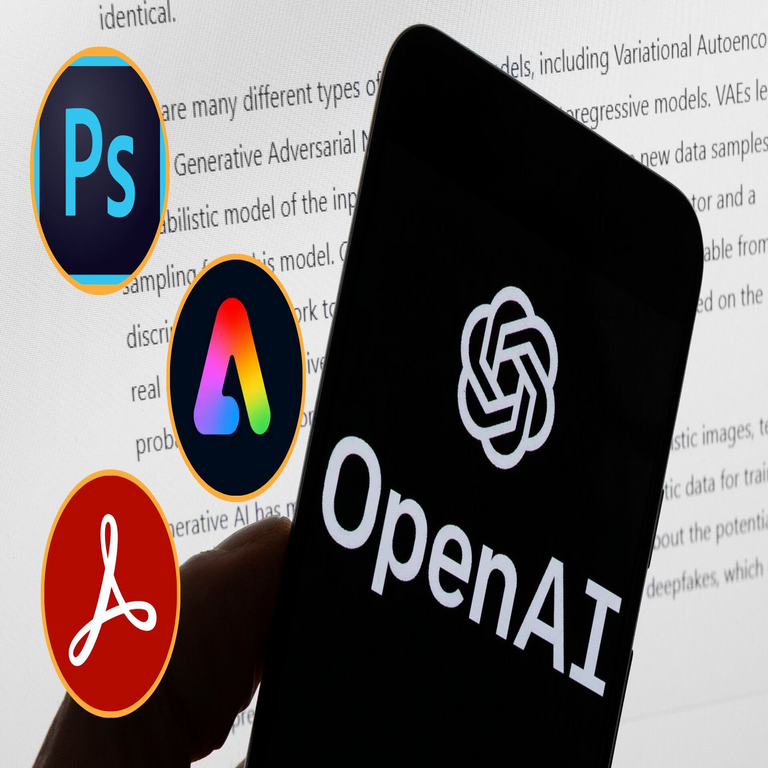 Adobe incorpora Photoshop, Express y Acrobat en la plataforma ChatGPT.