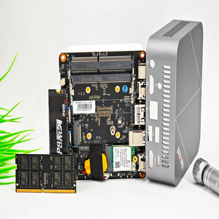 ¿Qué contiene el mini-PC Ninkear M7? Desensamblaje y evaluación de un ordenador compacto basado en AMD Ryzen 7. ¿Qué contiene el mini-PC Ninkear M7? Desensamblaje y evaluación de un ordenador compacto basado en AMD Ryzen 7.