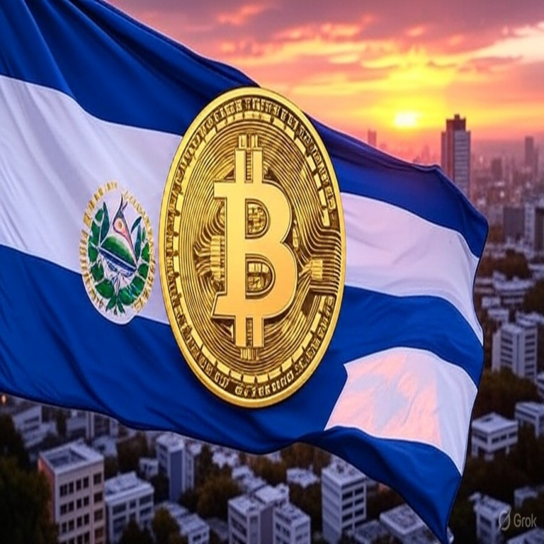 El Tesoro de El Salvador acumula 7.500 bitcoins.
