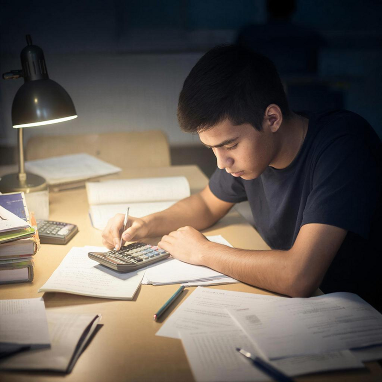 Cálculo de las calificaciones pendientes para lograr una puntuación final específica.