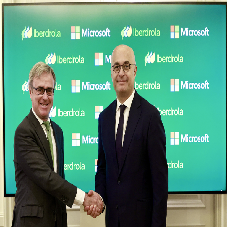 Iberdrola y Microsoft firman contratos de compraventa de energía en España. Iberdrola y Microsoft firman contratos de compraventa de energía en España.