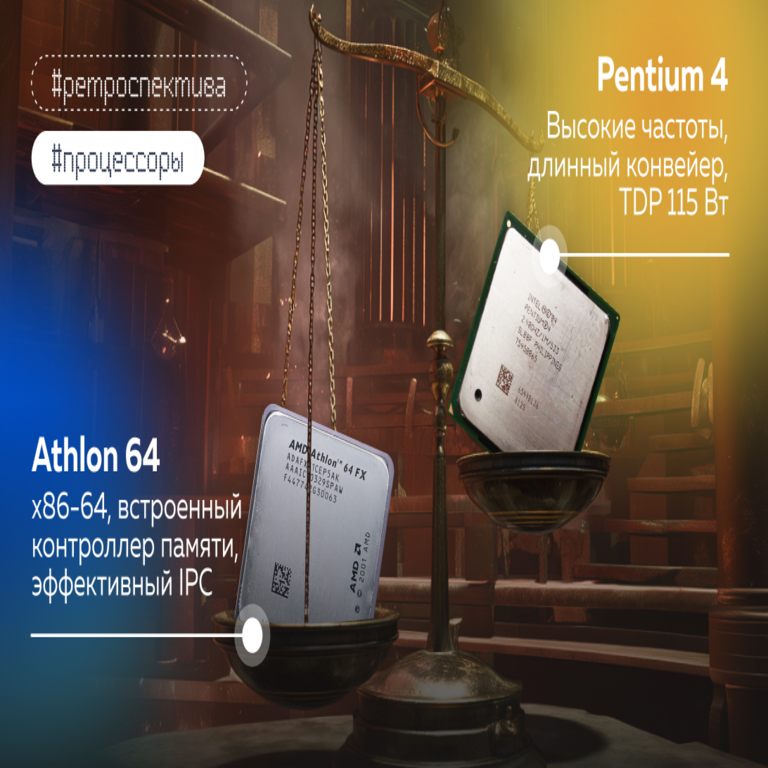 Megahercios frente a 64 bits: la confrontación decisiva entre AMD e Intel que transformó la industria. Megahercios frente a 64 bits: la confrontación decisiva entre AMD e Intel que transformó la industria.