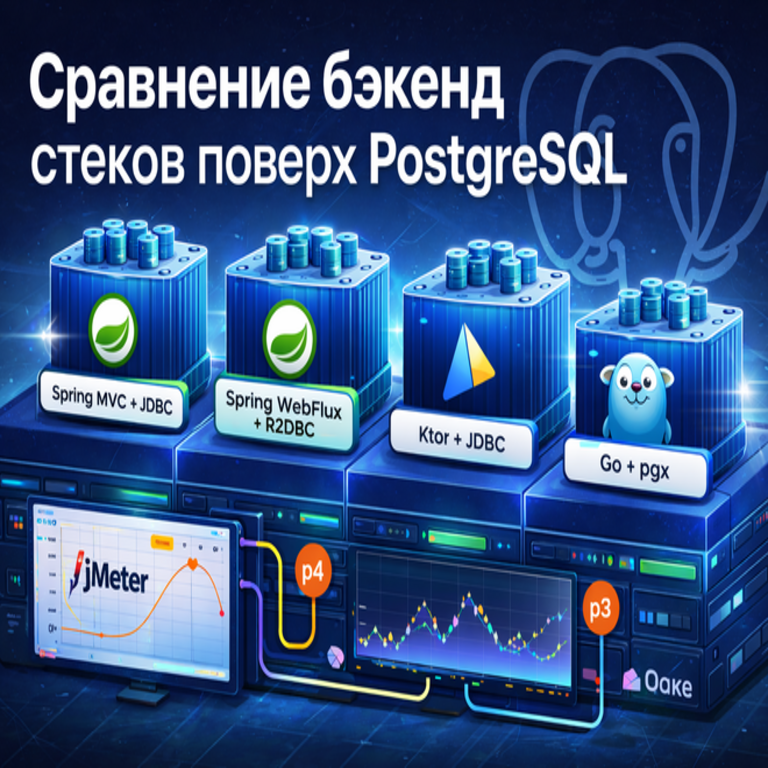 Un servicio con cuatro stacks tecnológicos: benchmark práctico con SLO en p99 utilizando Docker y JMeter Un servicio con cuatro stacks tecnológicos: benchmark práctico con SLO en p99 utilizando Docker y JMeter