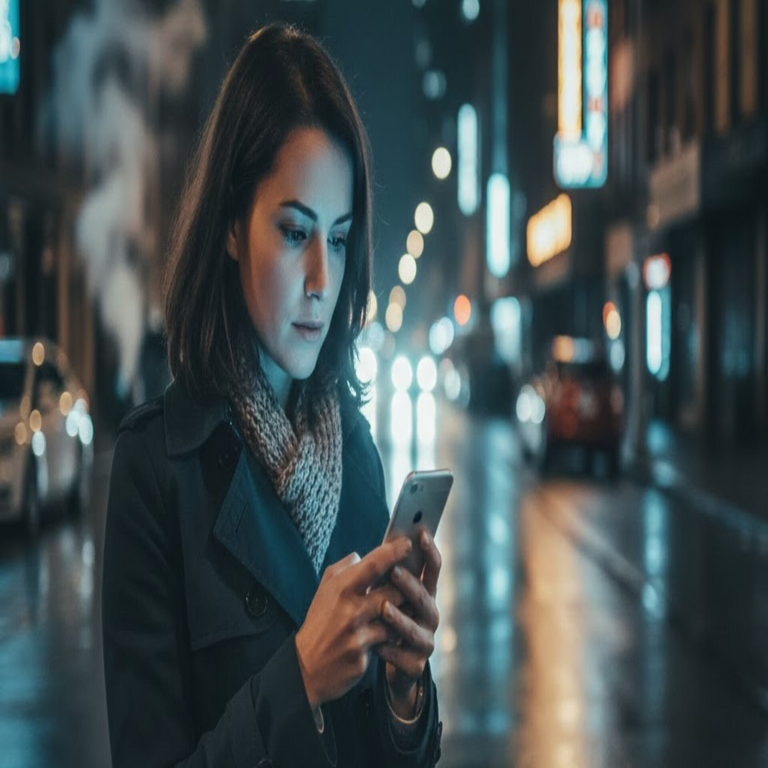 Una aplicación impulsada por inteligencia artificial que identifica la ruta más iluminada y segura hacia el hogar durante la noche.