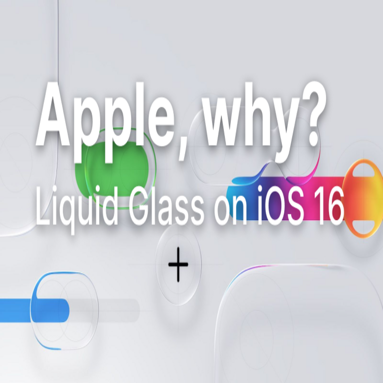 «Liquid Glass» en iOS 16: los shaders son sencillos, pero las capturas de pantalla representan un desafío