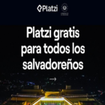El Salvador facilita el acceso gratuito a la plataforma Platzi durante todo el año 2026.