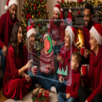 El empleo de vestimenta roja en la Navidad: la inteligencia artificial desglosa el origen de esta tradición.