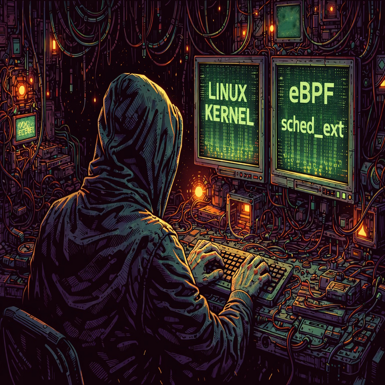 Planificador mínimo implementado con eBPF, sched_ext y C