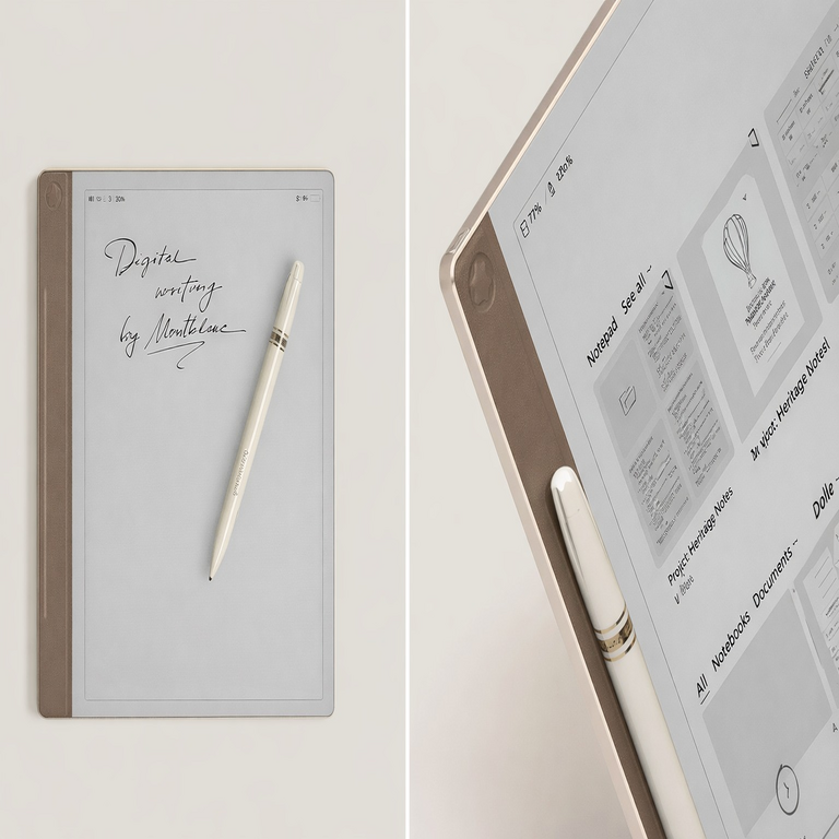 Montblanc Digital Paper: la escritura manual en entornos digitales que emula la sensación de hacerlo sobre papel.