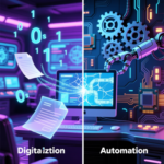 Digitalización versus automatización: diferencias con ejemplos ilustrativos Digitalización versus automatización: diferencias con ejemplos ilustrativos