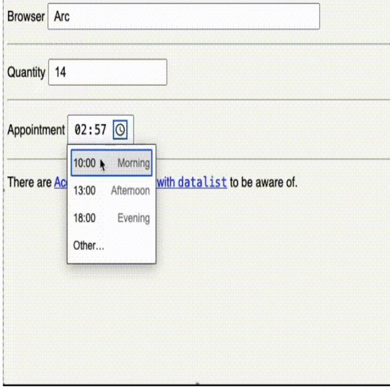 Sustituimos JavaScript por HTML convencional Sustituimos JavaScript por HTML convencional