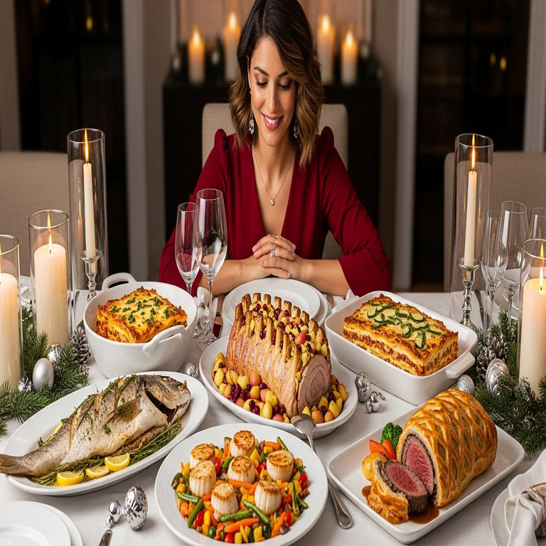 Cinco recetas principales para elaborar en la Nochevieja, según la inteligencia artificial. Cinco recetas principales para elaborar en la Nochevieja, según la inteligencia artificial.