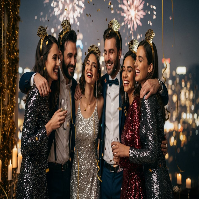 Guía para crear una tarjeta de felicitación de Año Nuevo utilizando la herramienta Nano Banana de Google