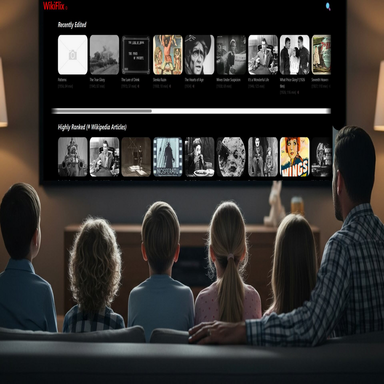 WikiFlix: la innovadora plataforma sin costo para acceder a películas clásicas, desarrollada por editores de Wikipedia.