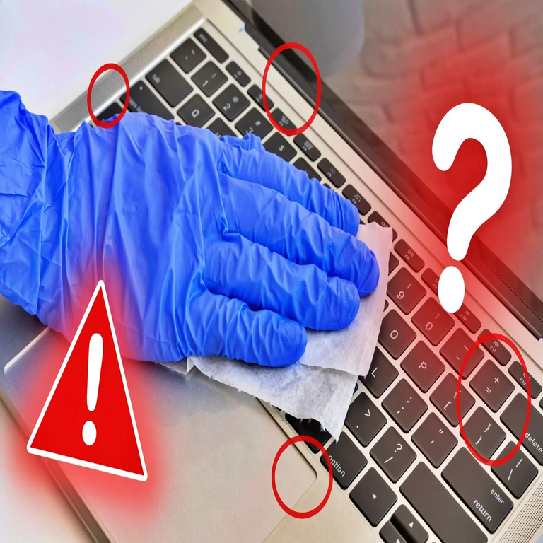 Método para limpiar el teclado de su portátil con el equipo encendido, evitando complicaciones técnicas. Método para limpiar el teclado de su portátil con el equipo encendido, evitando complicaciones técnicas.