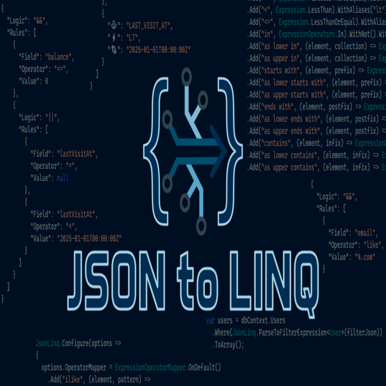 JsonToLinq: Conversión automática de filtros desde JSON a árboles de expresiones LINQ