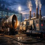 Los centros de datos para inteligencia artificial recurren a turbinas aeronáuticas y generadores diésel debido a la escasez de suministro energético.