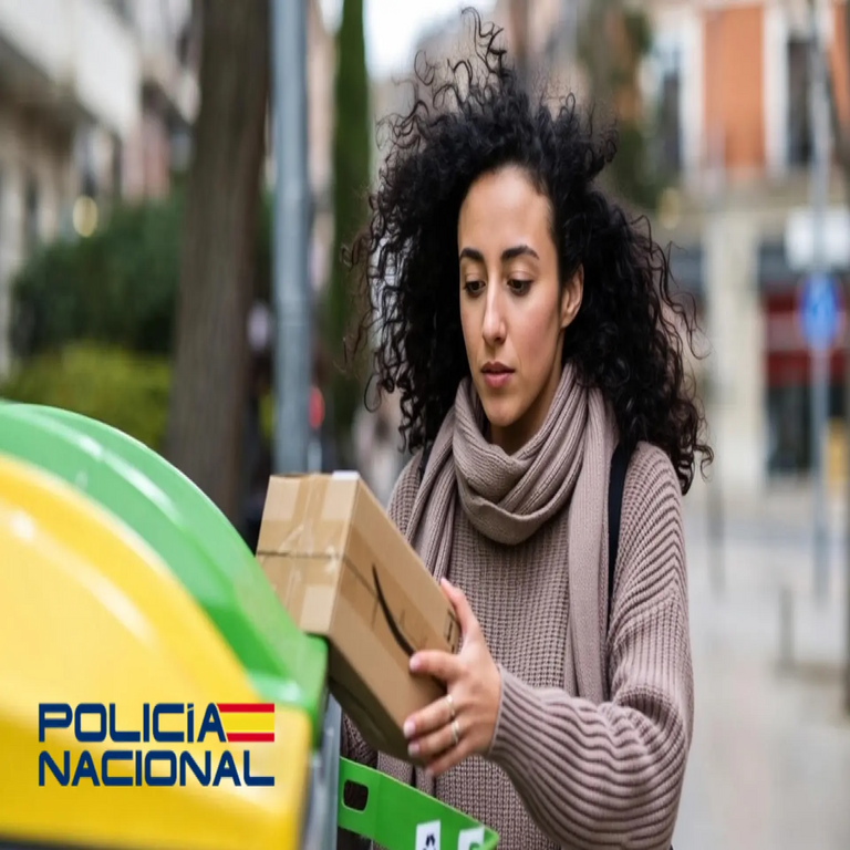 La Policía Nacional alerta: el descuido frecuente que muchas personas incurre en el proceso de reciclaje y que podría propiciar fraudes.