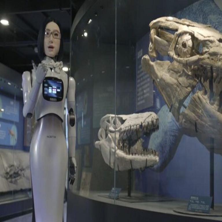 En la competencia por dominar los robots humanoides, China ostenta una ventaja al colocarlos en la vanguardia de los comercios minoristas.