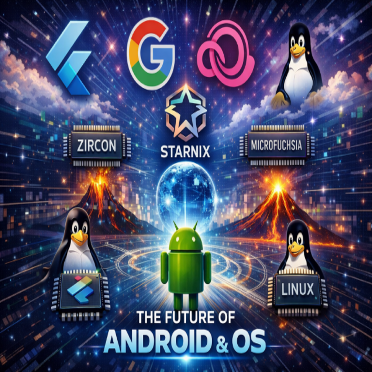 Flutter de Google, Fuchsia, Zircon, Linux, Starnix, Magma y Microfuchsia: el futuro de Android y otros sistemas operativos.