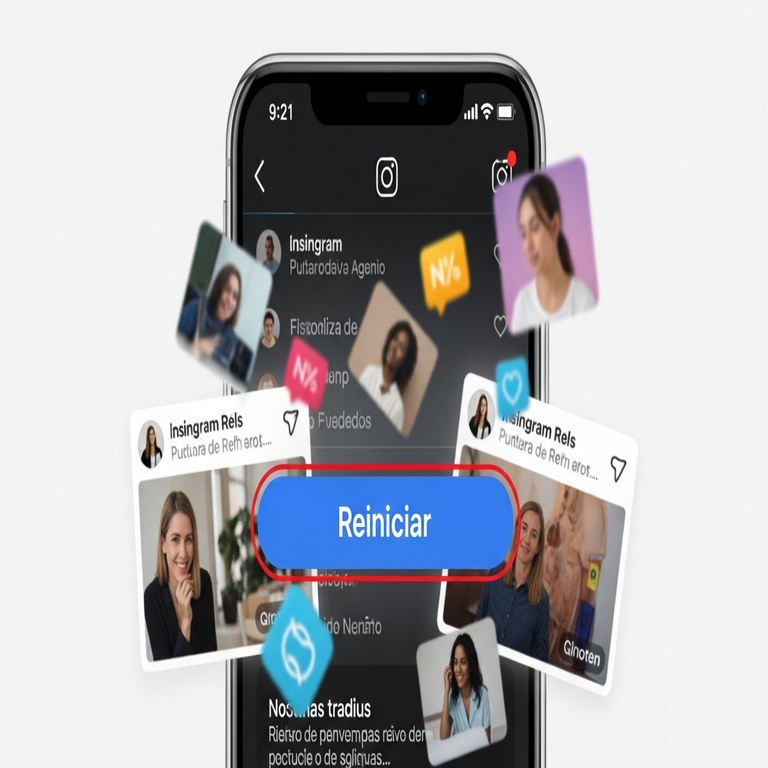 De esta forma, puedes modificar completamente el contenido que Instagram te presenta mediante una sola opción: restablece su algoritmo.