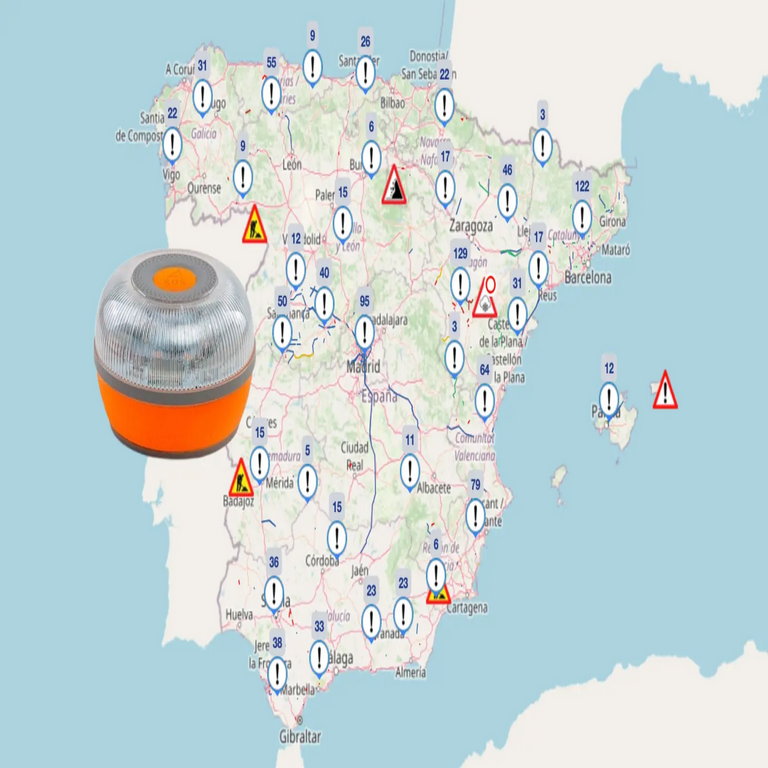 Cómo verificar si tu baliza V16 se ha vinculado correctamente con la DGT en situaciones de accidente o avería, evitando el uso de luces de emergencia fraudulentas
