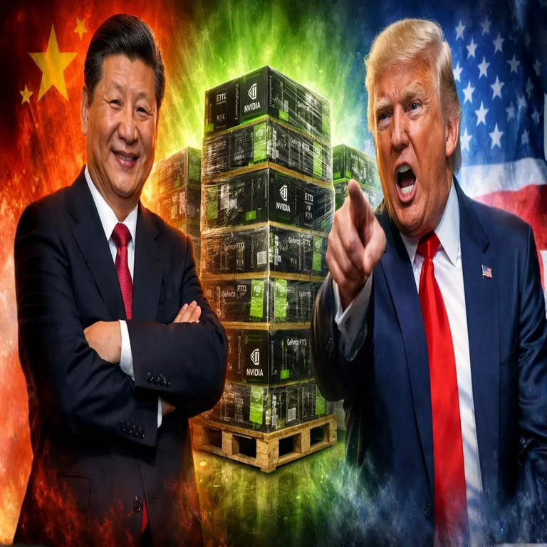 China se burla de las afirmaciones de Donald Trump y Estados Unidos sobre envíos de semiconductores restringidos.