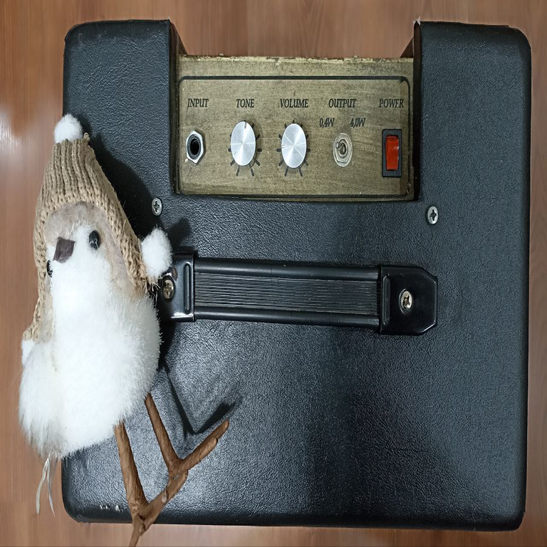 Amplificador combo de guitarra a válvulas construido con componentes soviéticos