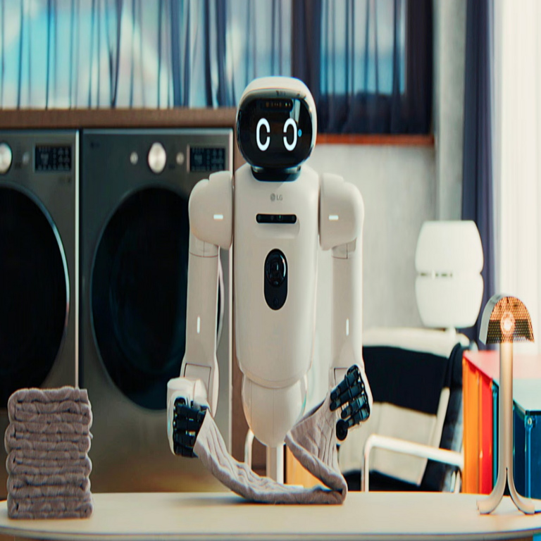 Fin de las tareas domésticas: LG presenta el robot residencial CLOiD con inteligencia artificial en CES 2026