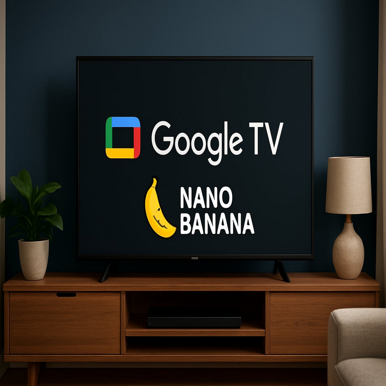 Google TV incorpora Gemini para la generación de imágenes y el control por voz.