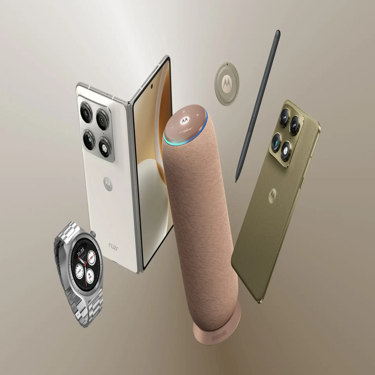 La nueva línea premium de Motorola, Signature y Razr Fold, presentada como la gama alta en el CES 2026.