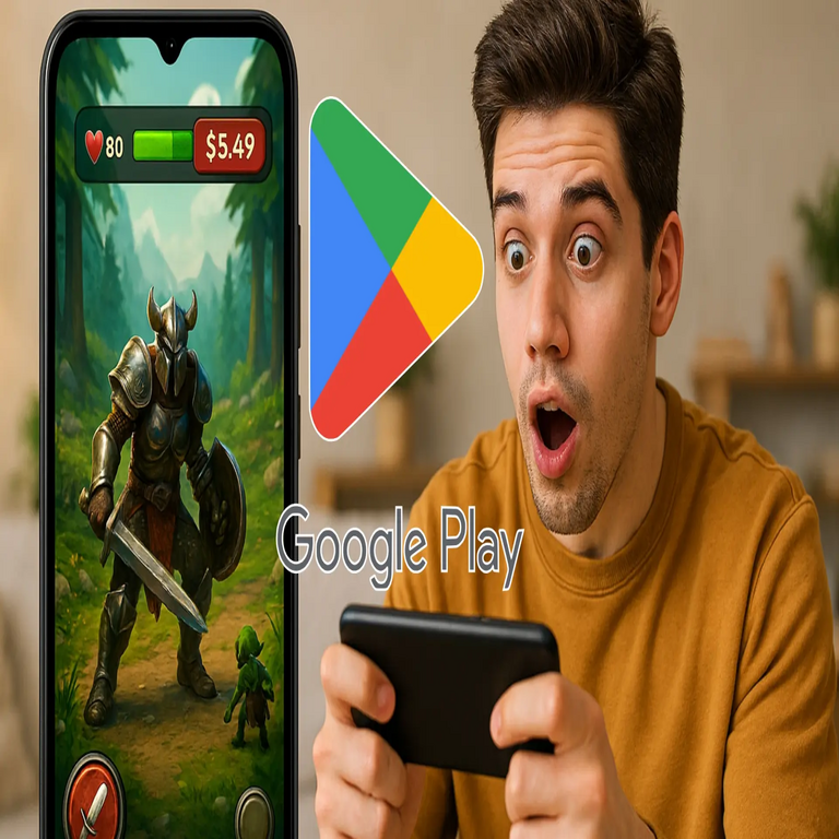 Google Play está desarrollando una función confidencial que permite el acceso a juegos de pago de forma gratuita durante un período limitado. Google Play está desarrollando una función confidencial que permite el acceso a juegos de pago de forma gratuita durante un período limitado.
